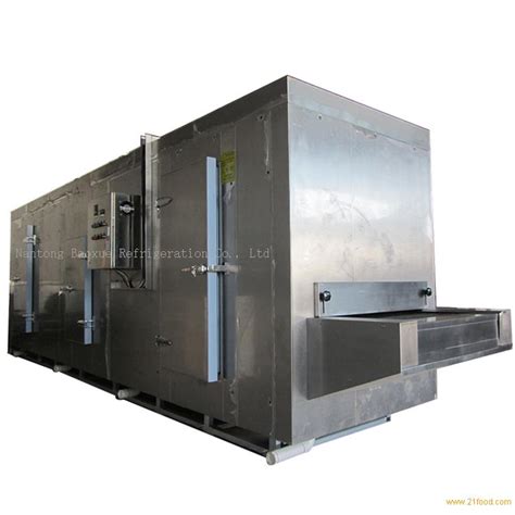 IQF Tunnel Freezer For Seafood Poultry Meat Fruits And Vegetables