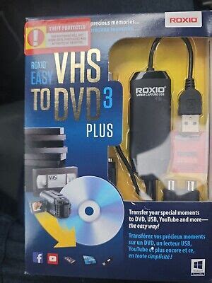 Roxio Easy Vhs To Dvd Plus Corel New Sealed Software Ebay