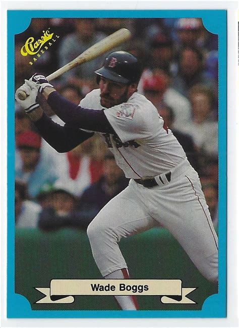 Classic Blue Wade Boggs Boston Red Sox Ebay