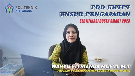 Pdd Uktpt Unsur Pengajaran Sertifikasi Dosen Wahyu Fitrianda Mufti