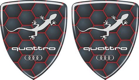 Zen Graphics - Audi Quattro Decals / Stickers