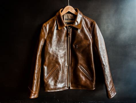 Schott Bros Nyc New Release Horween Steerhide Sunset Jacket Milled