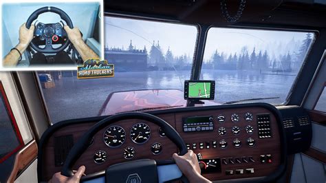 Alaskan Road Truckers Playtest In First Look Steering Wheel