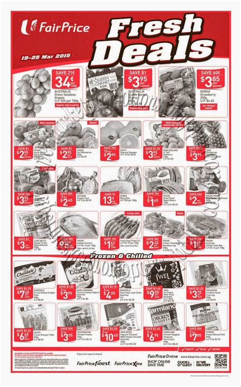 NTUC FairPrice Fresh Deals 19 25 March 2015 Supermarket Promotions