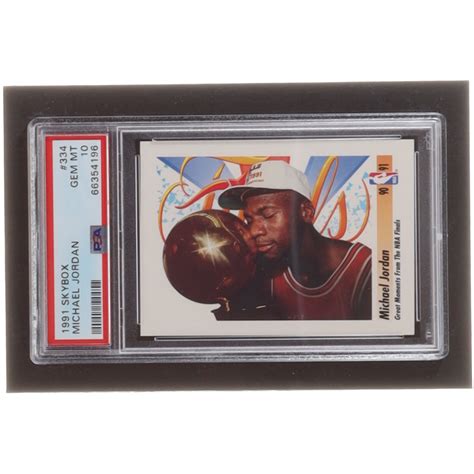 Michael Jordan Skybox Fin Psa Pristine Auction