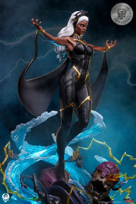 Storm 13 Scale Platinum Exclusive Statue By Pcs