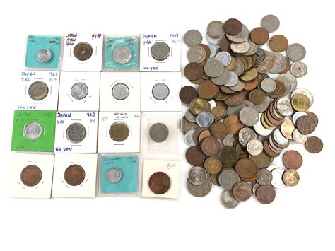 Lot Lot Of 174 Asian Coins