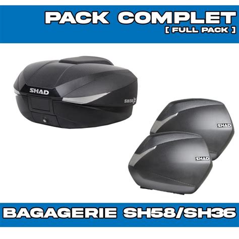 Pack Bagagerie Shad SH58X SH36 Pour Transalp XL750