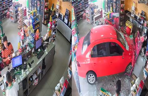 Carro Desgovernado Invade Posto E Atropela Cliente