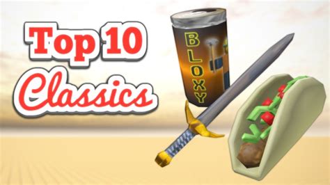 Top 10 Classic Gears On Roblox YouTube