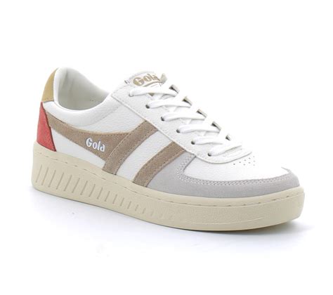 Baskets à lacets pour femmes Grandslam off white cla415ac