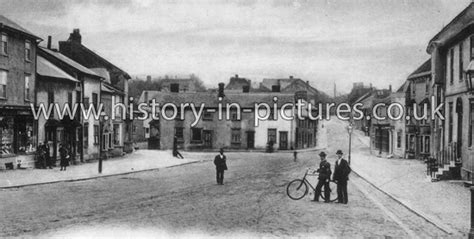 Street Scenes Great Britain England Essex Thaxted Town Street Thaxted Essex C 1908