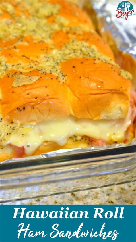 Kings Hawaiian Roll Ham Sandwiches Recipes Cooking Recipes Cooking