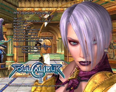 Ivy Soulcalibur Art Gallery Tfg Profile