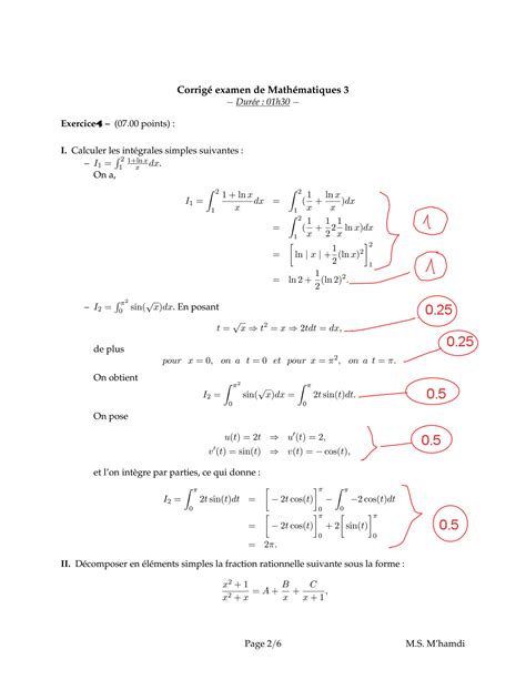 Solution Corrig Maths Exman Bar Me Studypool