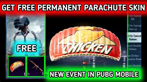 Get Free Permanent Parachute In Pubg Mobile Get Free Popularity In