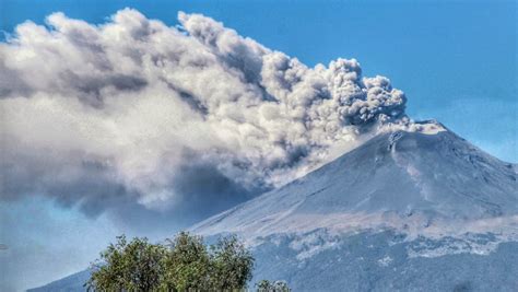 Volcán Popocatépetl Actividad registrada HOY 16 de febrero de 2024