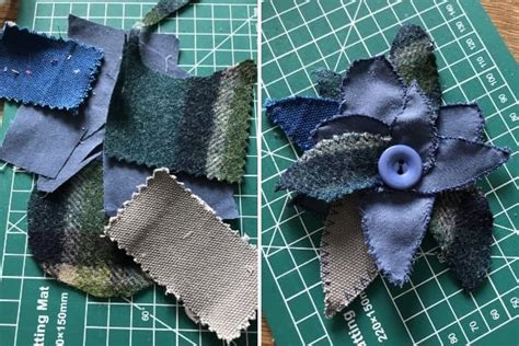 Easy Scrap Fabric Flowers - Scrap Fabric Love