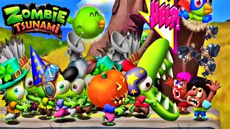 New Update Zombie Tsunami All Zombies And Legendary Zombird Eat