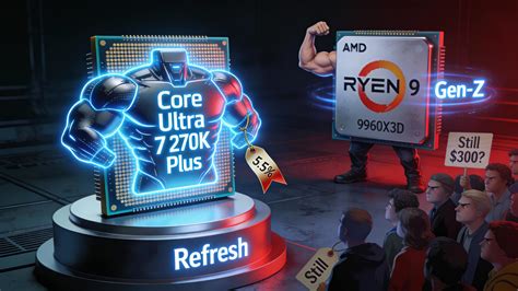 Intel's Core Ultra 7 270K Plus Leaks, Shows Modest Gains Over