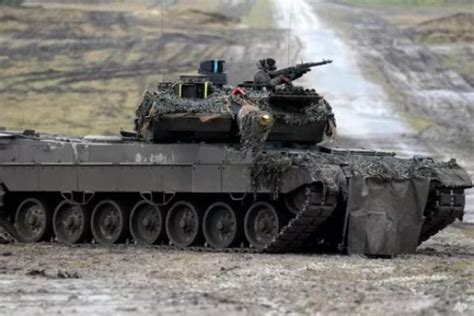 Jerman Pesan 18 Tank Leopard 2a8 Untuk Dikirim Ke Ukraina