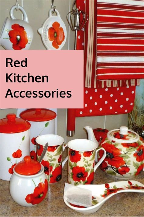 47+ View Red Kitchen Decorative Accessories Images - Desain Interior ...