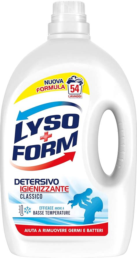 Lysoform Detersivo Igienizzante Classico Detersivo Liquido Lavatrice