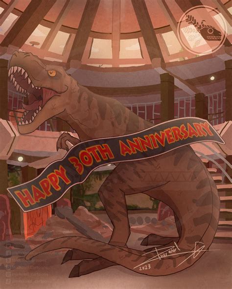 Artstation Happy 30th Anniversary Jurassic Park