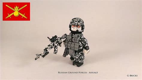 Russian Ground Forces Assualt Custom Lego Lego Soldiers Lego