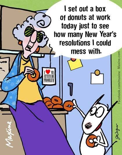 Maxine™ — New Year Resolutions Home For The Holidaze