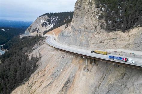 Hwy 1 Closures Scheduled Near Golden Throughout Spring Today In BC