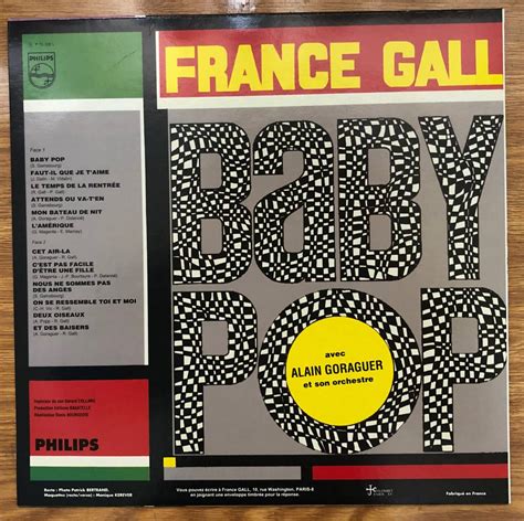 Yahoo France Gall Baby Pop Lp