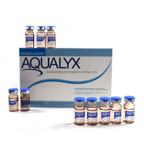 Body And Belly Lipolysis Injection Fat Dissolving Aqualyx China Ampoule Slimming Aqualyx And