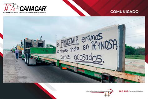 “estamos Hartos” Transportistas En Reynosa Se Manifiestan Contra