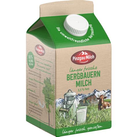 Transgourmet Österreich Pinzg Bergb Vollmilch 3 5 ESL 0 5l