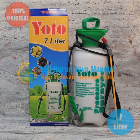 Jual Alat Semprot Sprayer Yoto Liter Plastik Penyemprot Tanaman