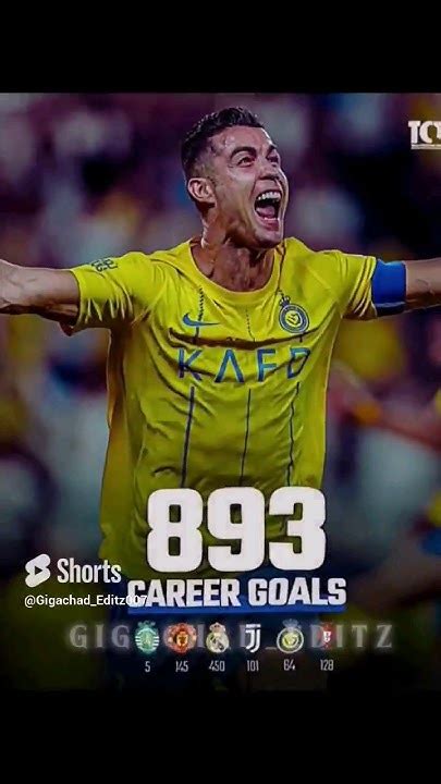 Ronaldo Has More Goals Than Messi 🐐🔥 Edit Shorts Trending Viral