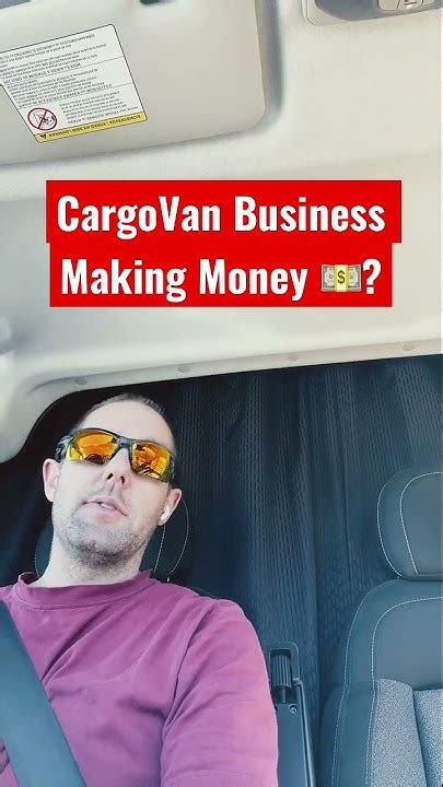 Cargo Van Business Still Making Money Youtube