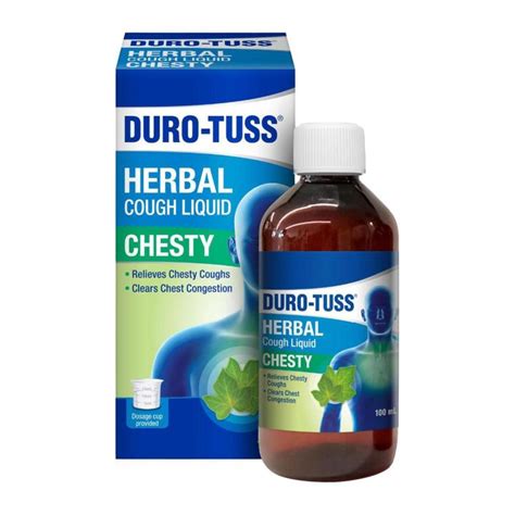 Duro Tuss Herbal Chesty Cough Liquid Ml By Medic Drugstore