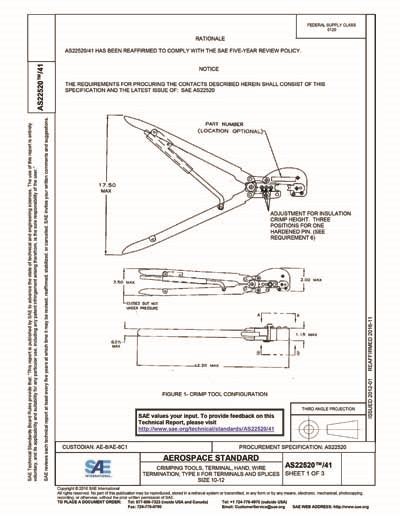 sae    sae   crimping tools terminal