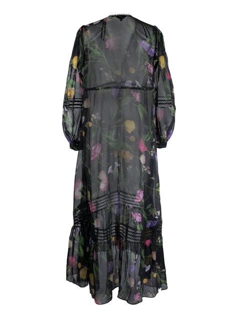 Ted Baker Zennie Floral Print Cover Up Farfetch