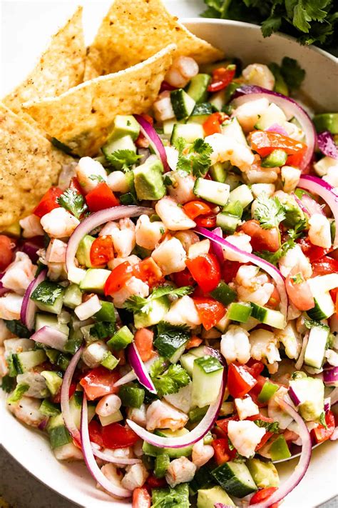 Easy Shrimp Ceviche Diethood