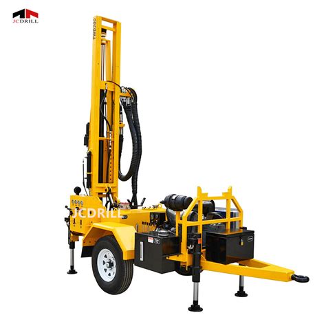 Twd200 Small Size Trailer Mounted Portable 200m Deep Water Well