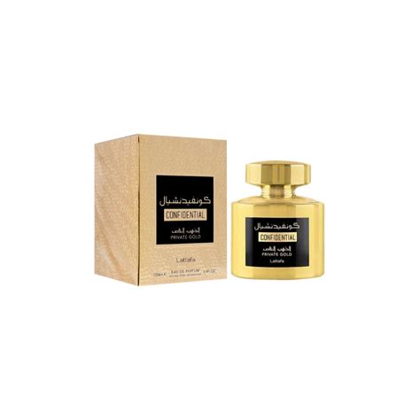 Buy Lattafa Confidential Private Gold Eau De Parfum Online