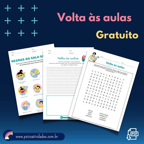 Volta S Aulas Psico Atividades