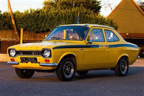 1972 Ford Escort Mk I Mexico 2 Door Saloon 1601cc Old Timer Ford