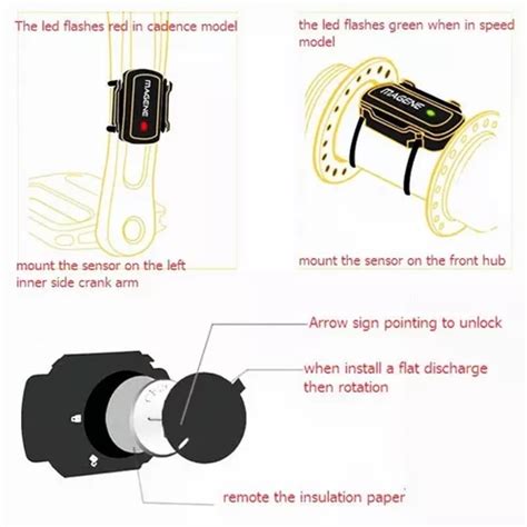 Combo Sensor Cadencia Sensor Velocidad Magene S3 Ciclismo Mercleta