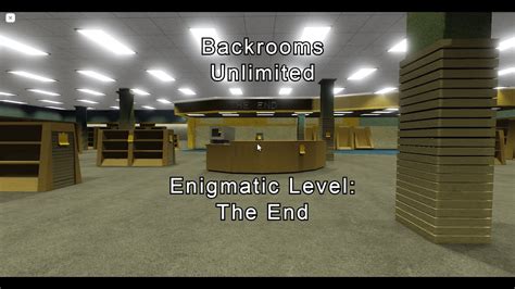 Backrooms Unlimited The End Youtube