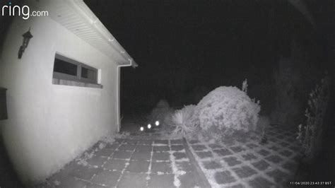 Strange Orbs On Ring Doorbell Camera Youtube