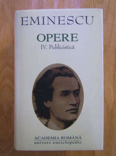 Mihai Eminescu Opere Vol Academia Romana Cump R